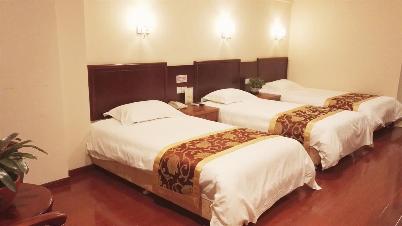Greentree Inn Anhui Huaibei Renmin Road Business Hotel Zewnętrze zdjęcie